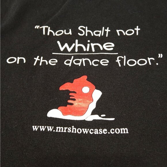 Vintage Collectible John Robinson shirt: Thou shalt not whine on the dance floor - Picture 8 of 8